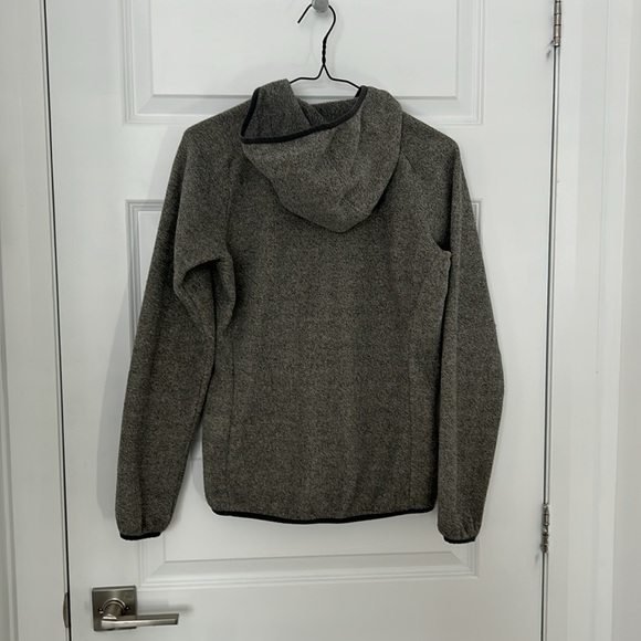 THE NORTH FACE - fleece jacket full zipper front grey long sleeve size small - Picture 10 of 11